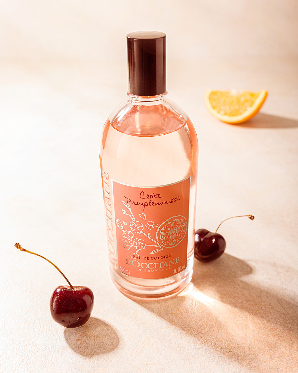Desodorante Colônia Cereja Toranja 300ml | L'Occitane en Provence